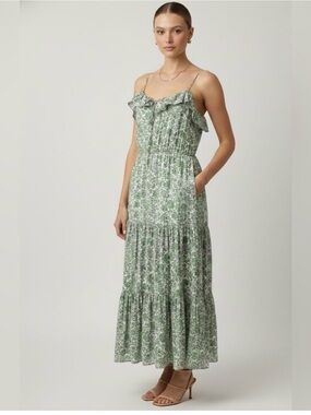 J. Crew | Dresses | Nwt J Crew Bungalow Maxi Popover Dress In Dot Linen  Small | Poshmark